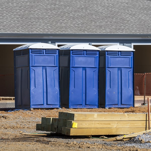 are there any restrictions on where i can place the porta potties during my rental period in Milton IL